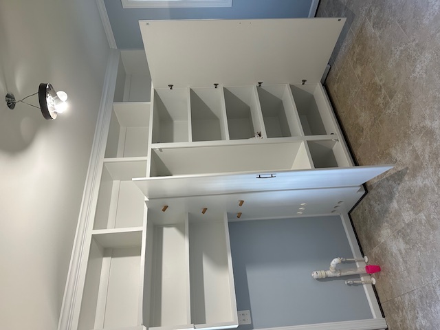 Before photo — Custom Built-In Cabinets in Centreville, VA
